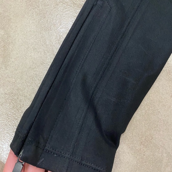 David Lerner coated seamed legging with ankle zipper - Picture 2 of 6